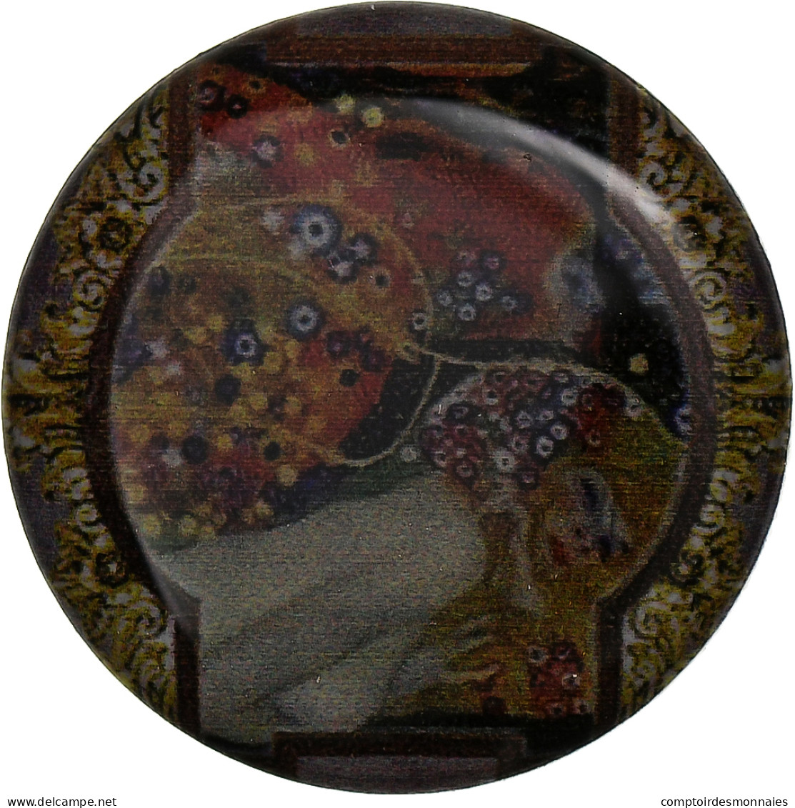 Autriche, Jeton, Gustave Klimt - Water Serpents II, Cupro-nickel, TTB - Autres & Non Classés