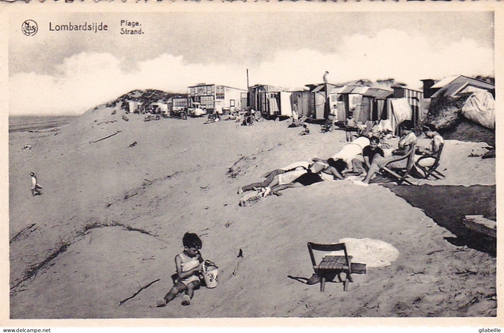 LOMBARTZYDE - LOMBARDSIJDE ( Middelkerke )  La Plage - Strand - Andere & Zonder Classificatie