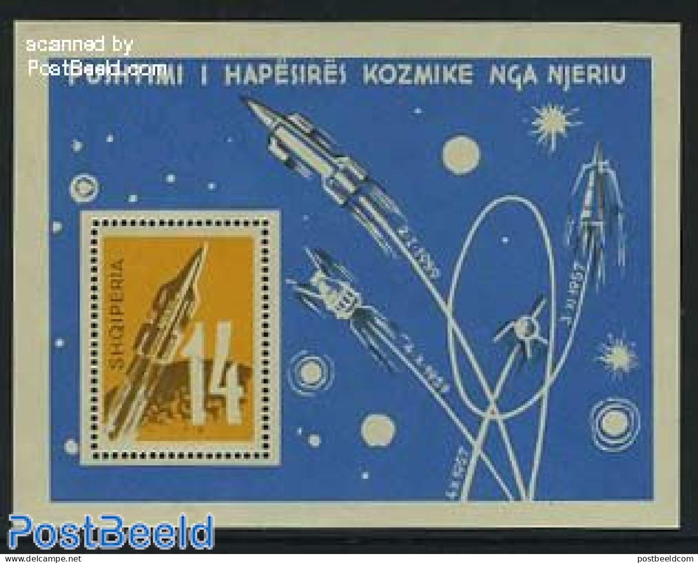 Albania 1962 Space S/s, Mint NH, Transport - Space Exploration - Albania