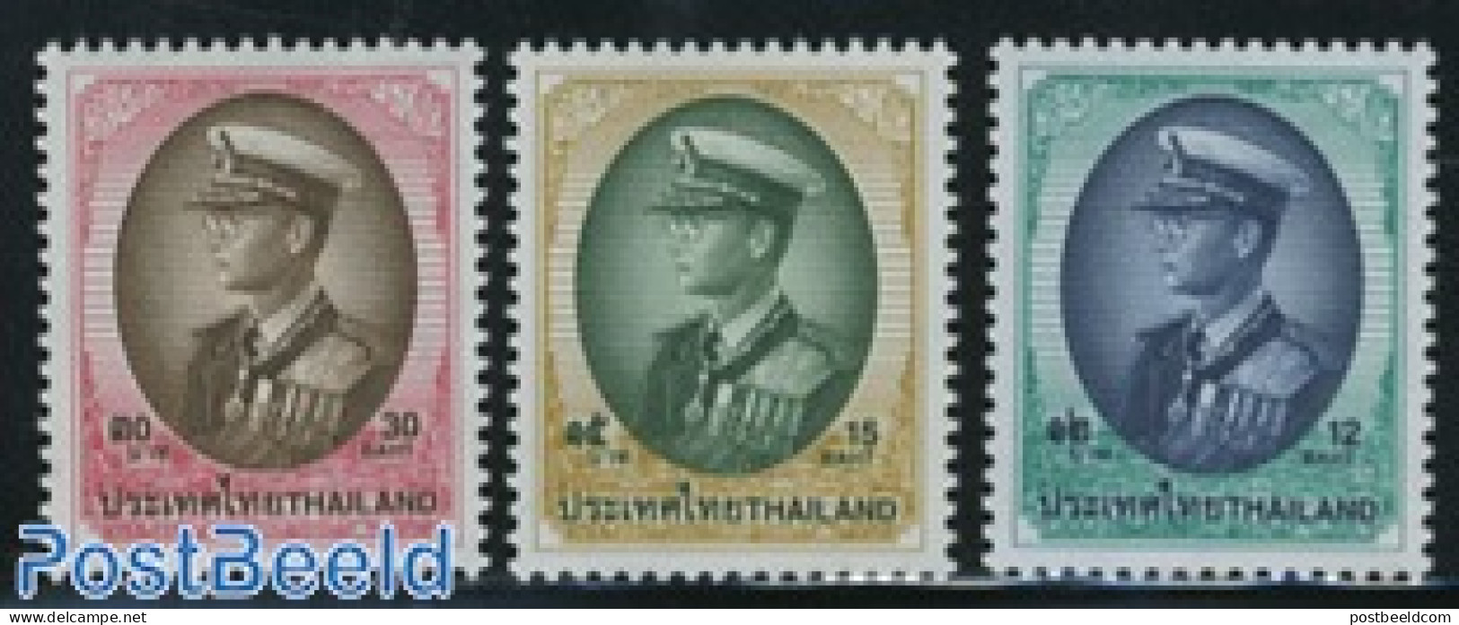 Thailand 1999 Definitives 3v, Mint NH - Thaïlande
