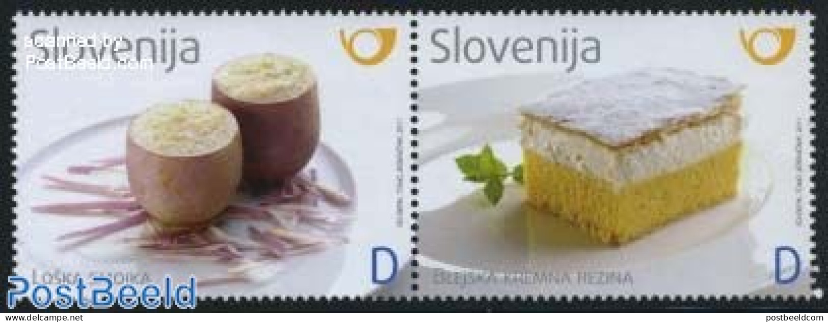 Slovenia 2011 Gastronomy 2v S-a, Mint NH, Health - Food & Drink - Food