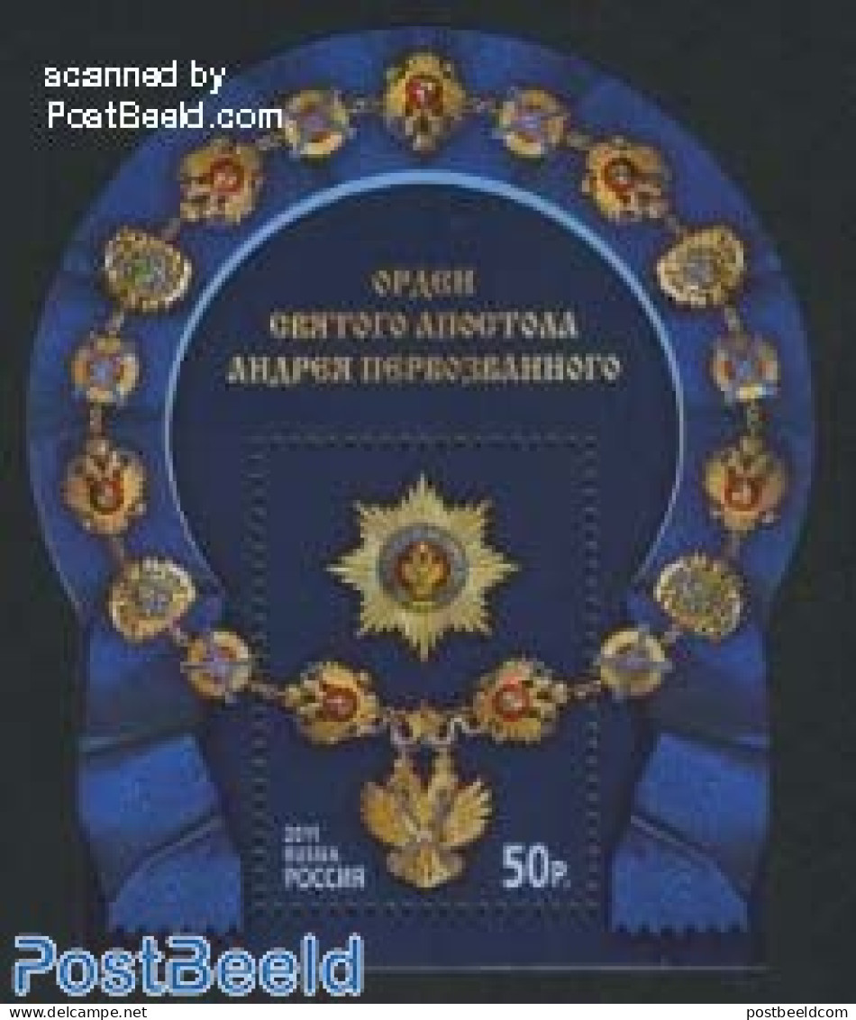 Russia 2011 Saint Michael Order S/s, Mint NH, History - Decorations - Militaria