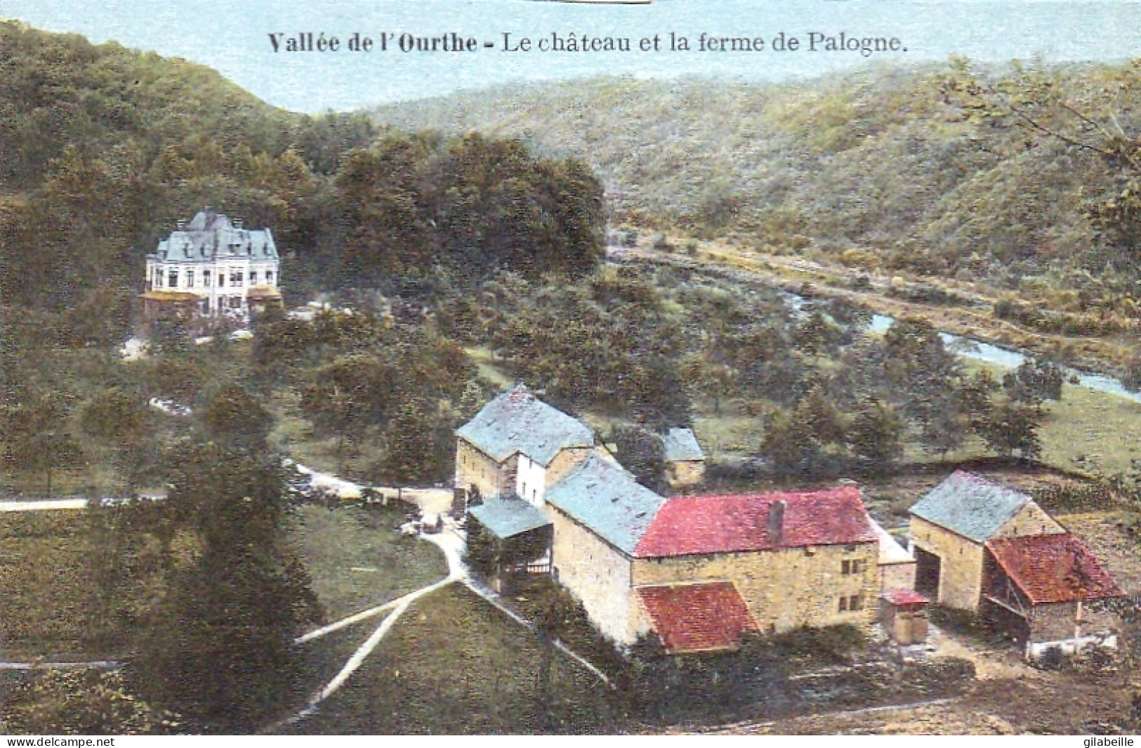 Ferrieres -  Vallée De L'Ourthe - Le Chateau Et La Ferme De Palogne - Ferrières