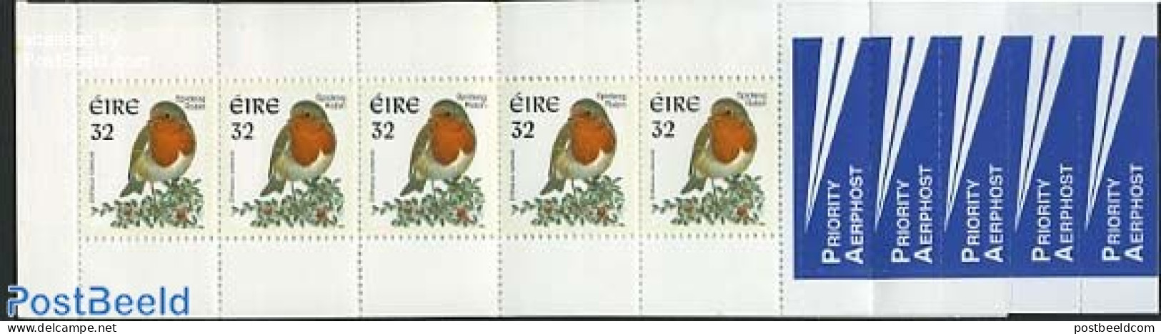 Ireland 1997 Birds Booklet, Mint NH, Nature - Birds - Stamp Booklets - Neufs