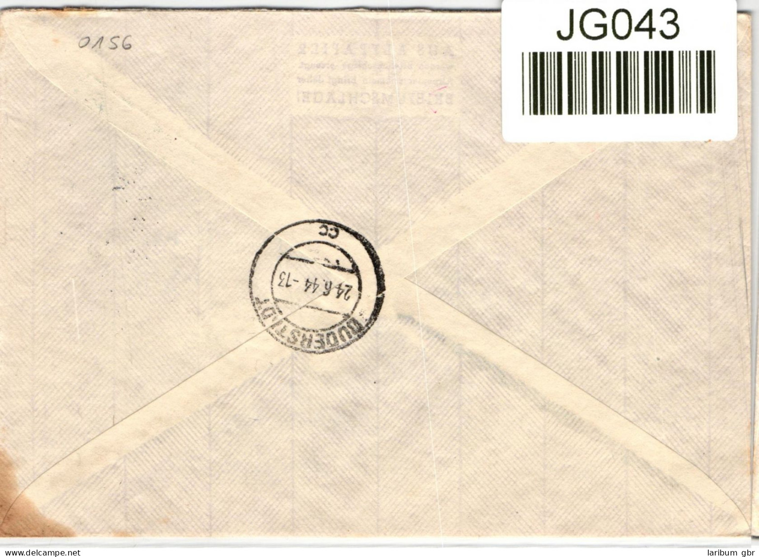 Deutsche Besetzung Böhmen Mähren 135 Auf Brief Echt Gelaufen #JG043 - Other & Unclassified