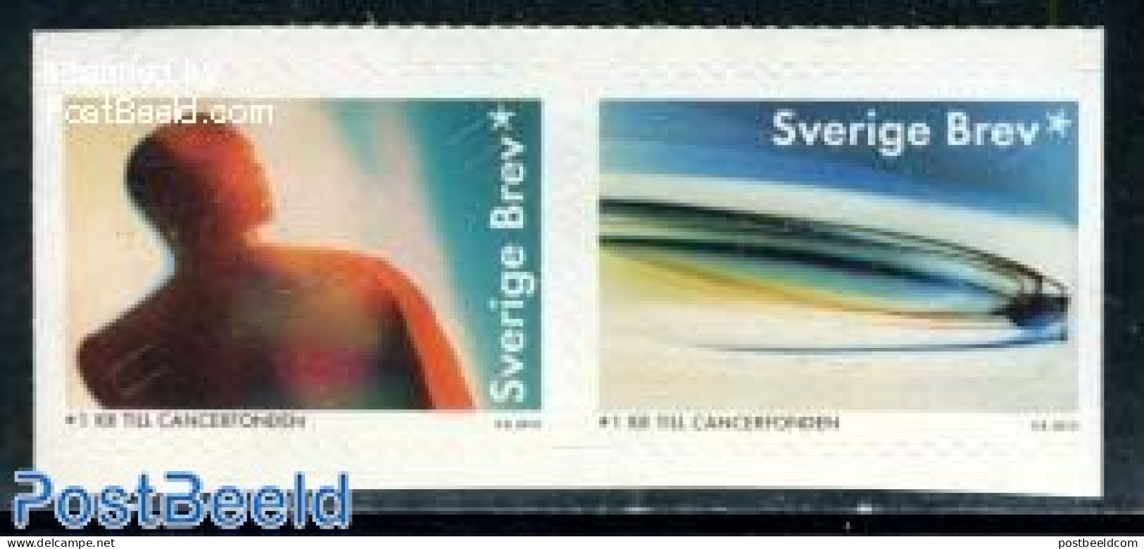 Sweden 2012 Cancer Fund 2v S-a, Mint NH, Health - Health - Ungebraucht