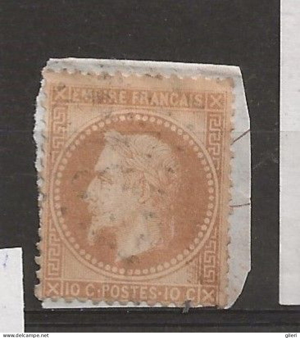 N 28B Ob Gc3132 - 1863-1870 Napoleon III With Laurels