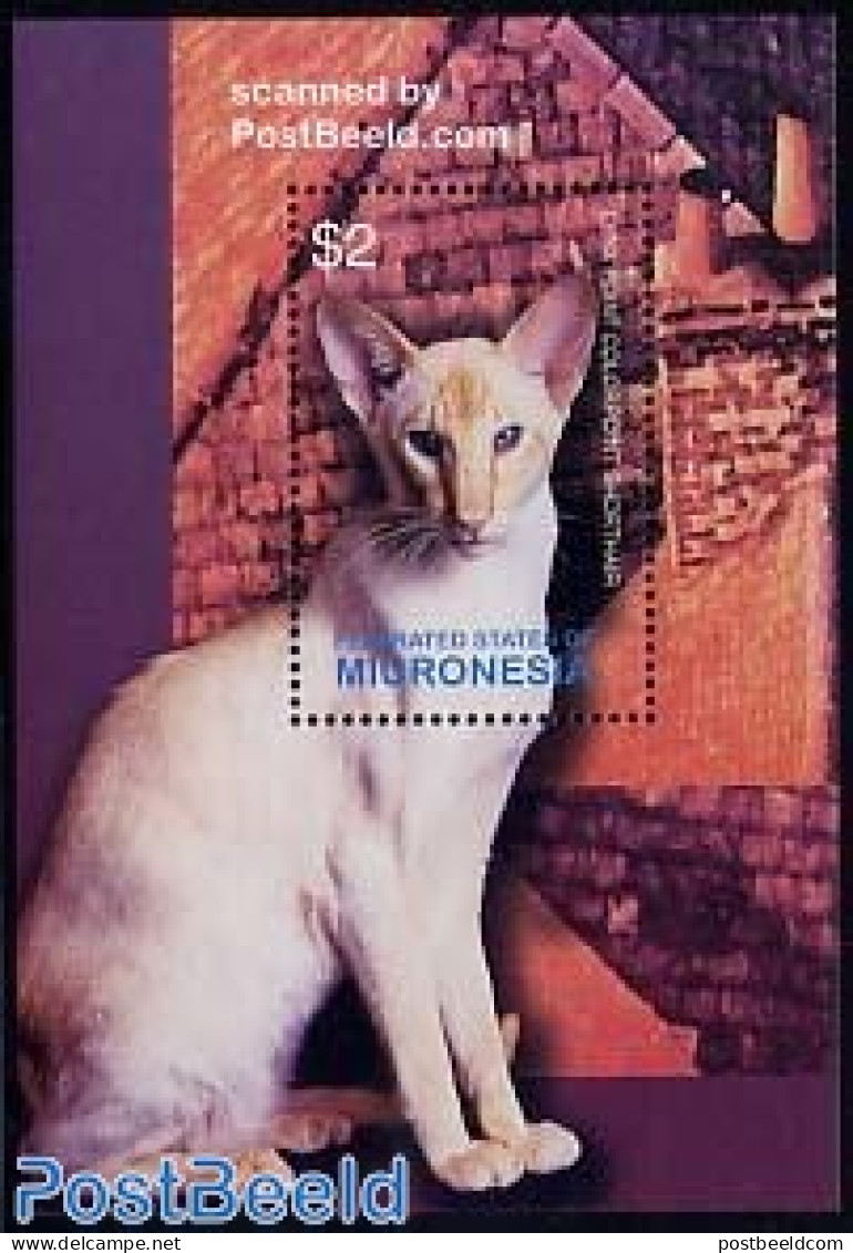 Micronesia 2003 Cats S/s, Lynx Point, Mint NH, Nature - Cats - Micronesia