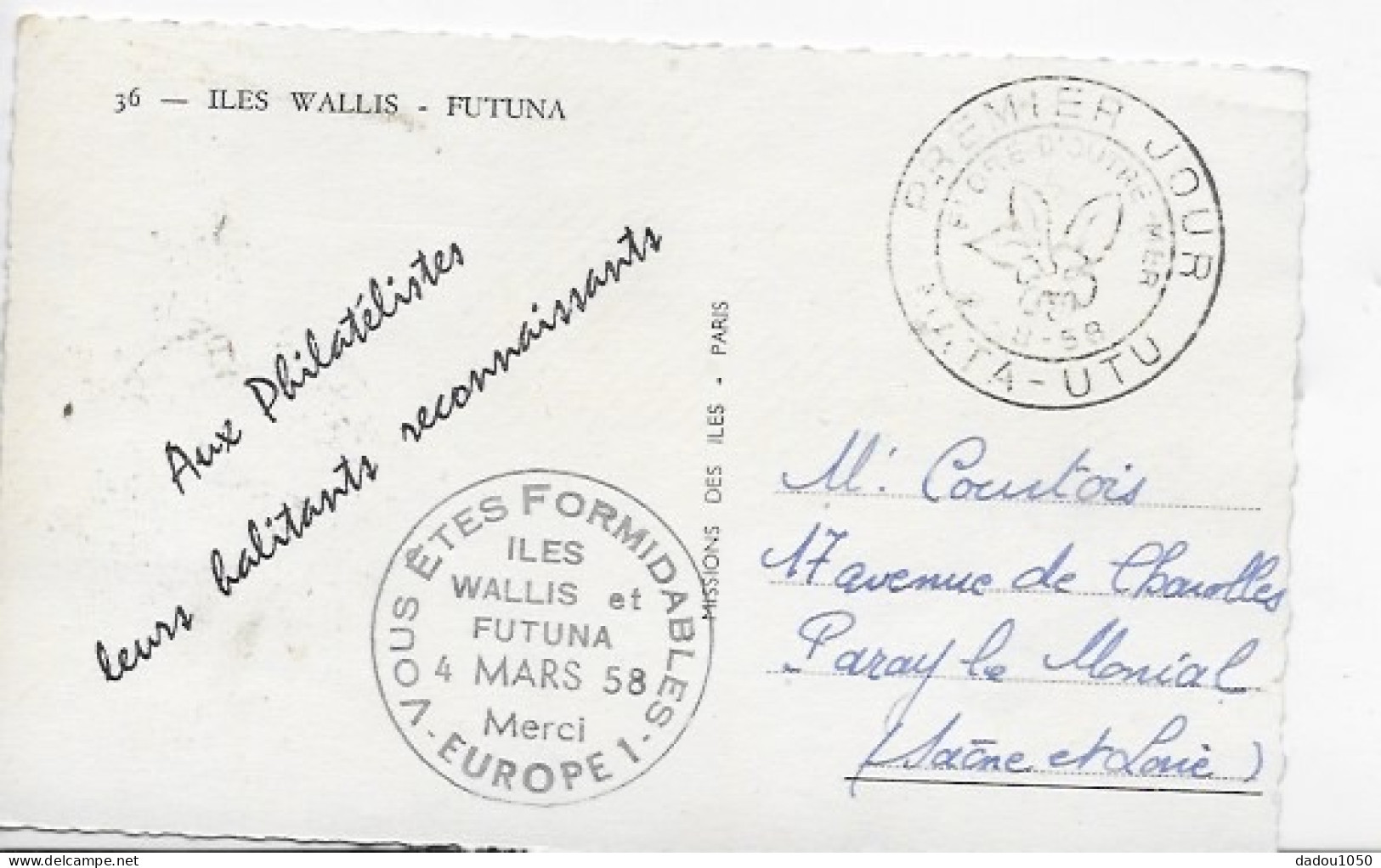 CPSM WALLIS Et FUTUNA - Wallis Et Futuna