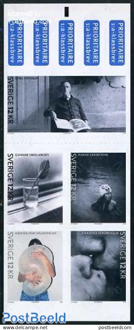 Sweden 2012 Photo Art 5v S-a In Booklet, Mint NH, Stamp Booklets - Art - Photography - Nuevos