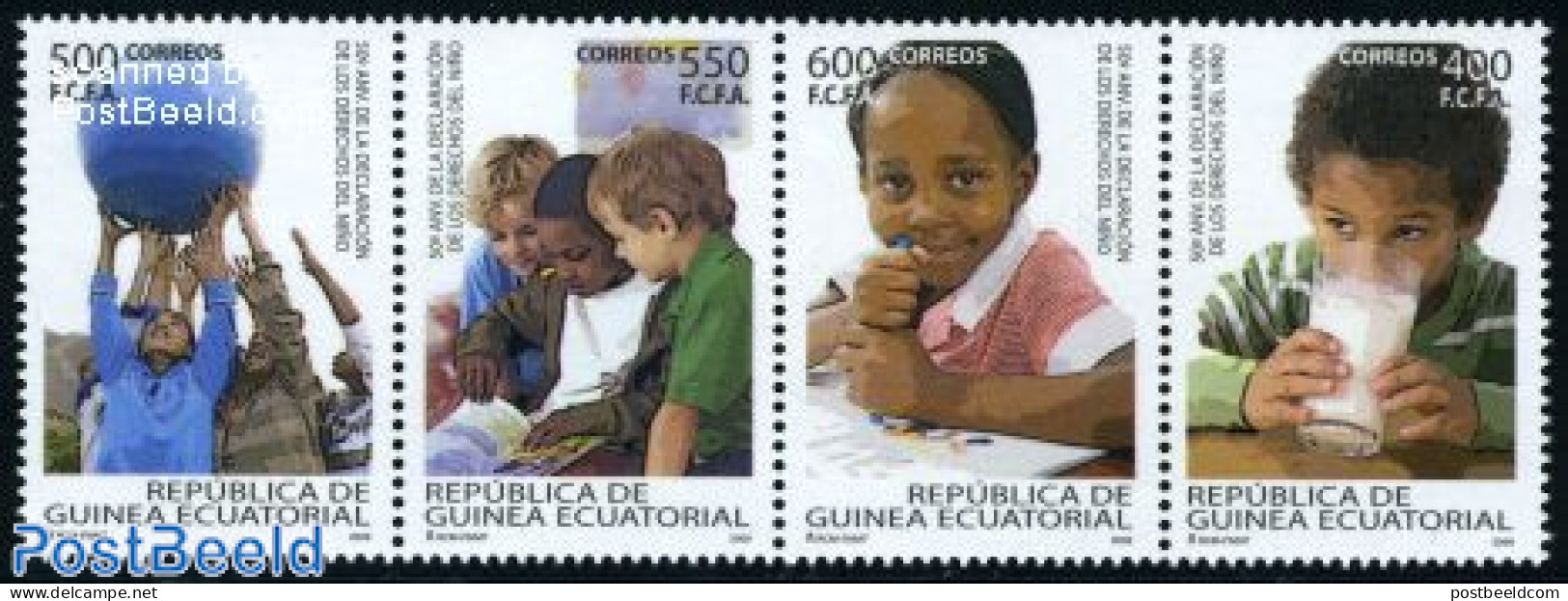 Equatorial Guinea 2009 50 Years Childrens Rights 4v [:::], Mint NH, Various - Justice - Äquatorial-Guinea