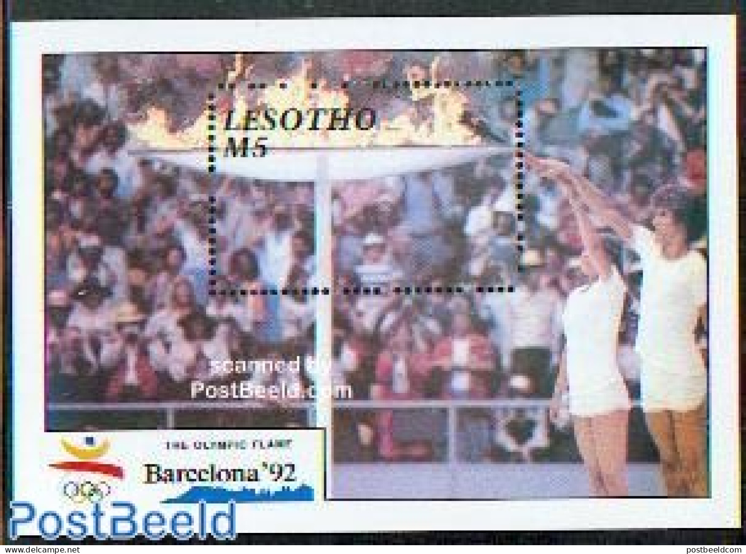 Lesotho 1990 Barcelona Games S/s, Mint NH, Sport - Olympic Games - Lesotho (1966-...)