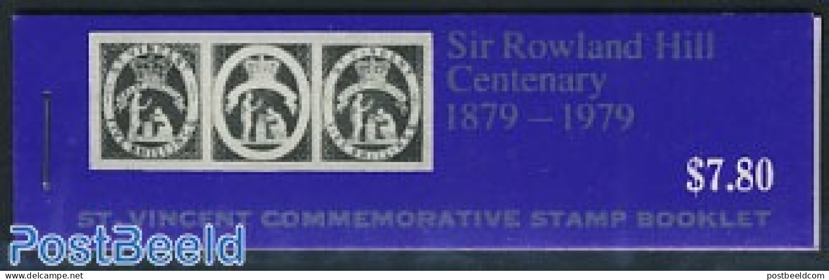 Saint Vincent 1979 Sir Rowland Hill Booklet (contains Pairs With Def., Mint NH, Various - Sir Rowland Hill - Stamp Boo.. - Rowland Hill