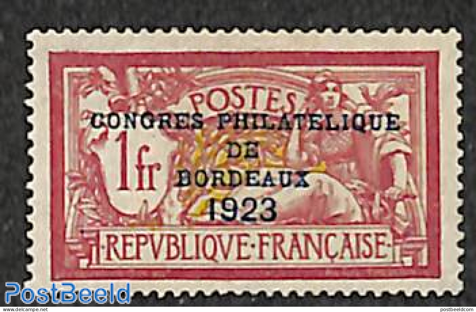 France 1923 Philatelists Congress 1v, Mint NH, Philately - Unused Stamps
