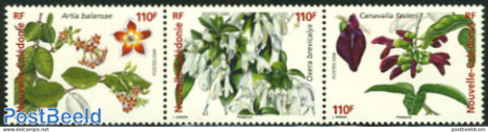 New Caledonia 2006 Rare Ornemental Endemic Creepers 3v [::], Mint NH, Nature - Flowers & Plants - Unused Stamps