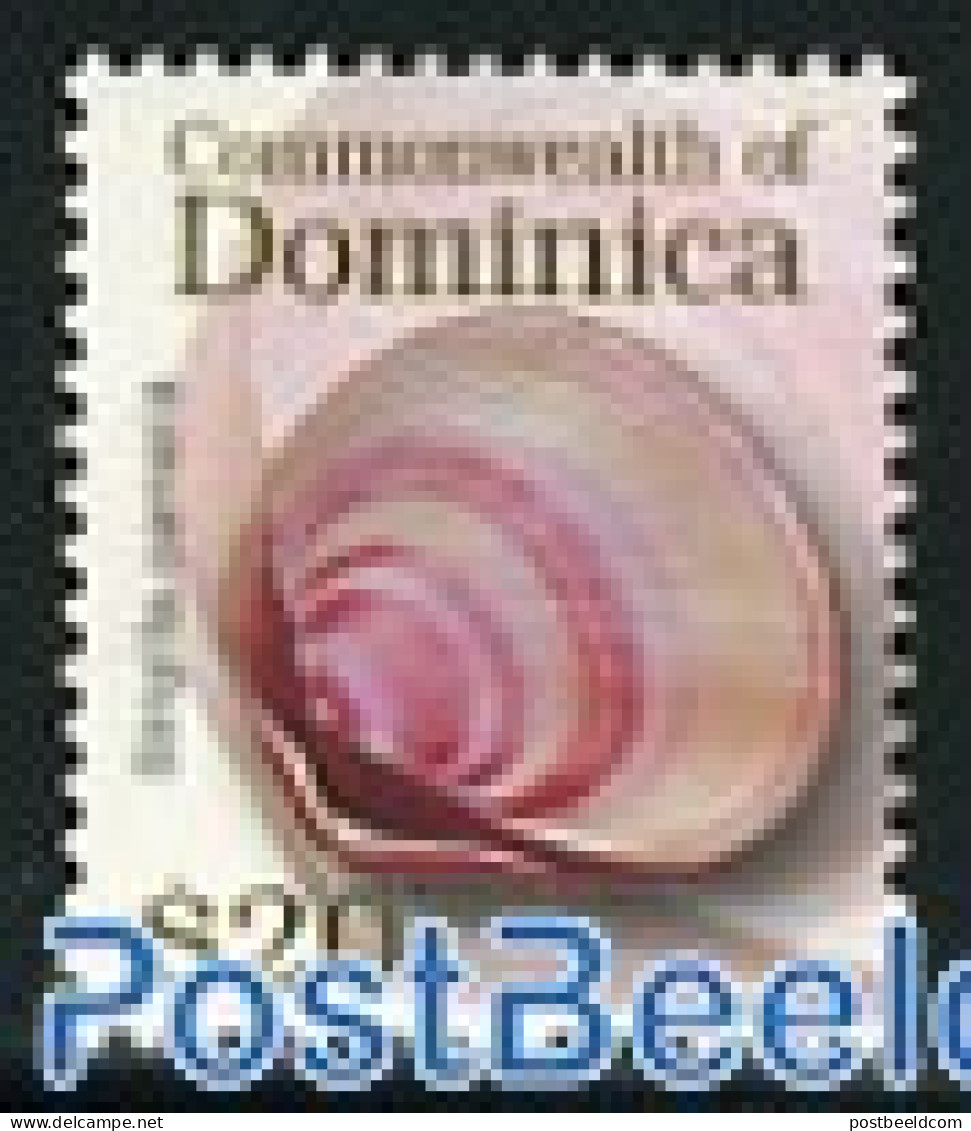 Dominica 2006 Definitive, Shell ($20) 1v, Mint NH, Nature - Shells & Crustaceans - Mundo Aquatico