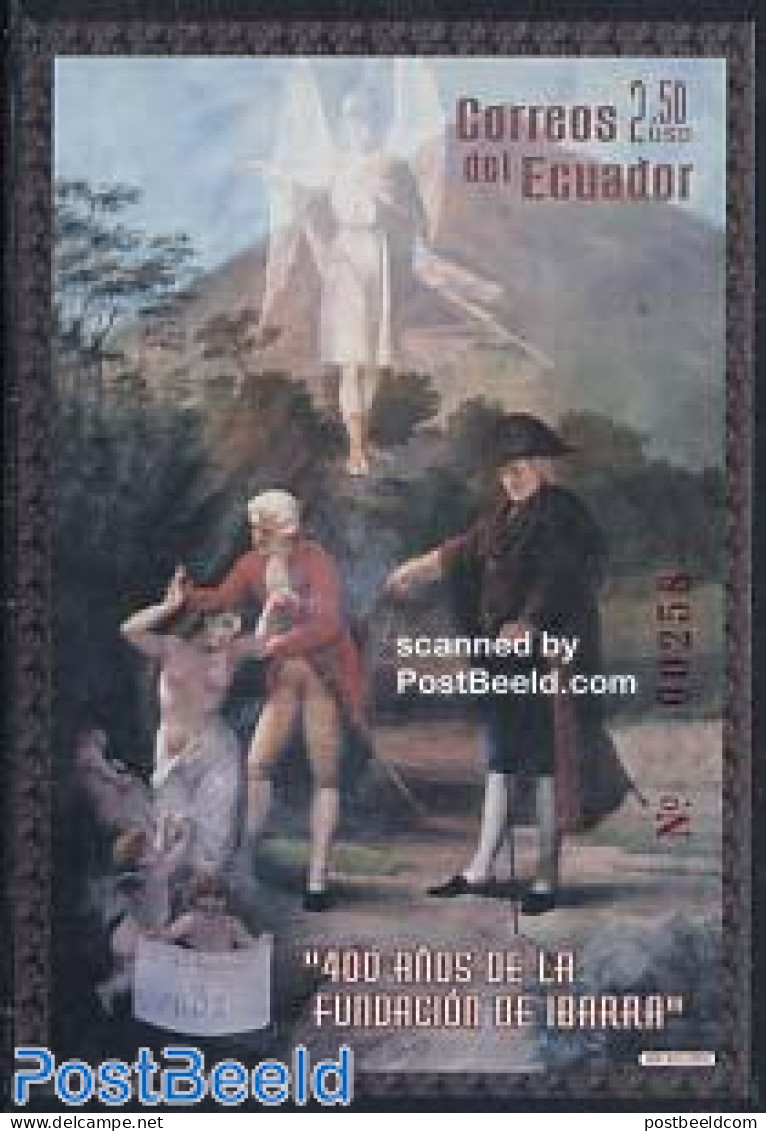 Ecuador 2006 Ibarra Founding S/s, Mint NH, History - Religion - History - Angels - Christianisme