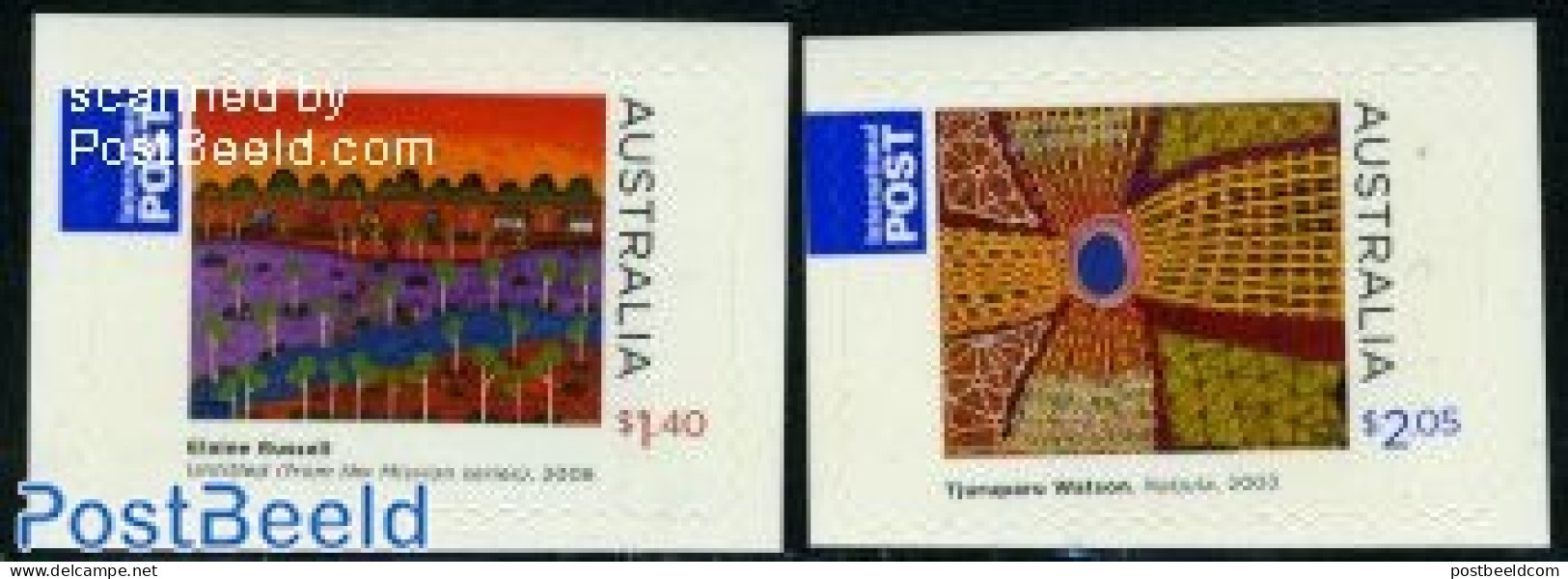 Australia 2009 Art 2v S-a, Mint NH - Unused Stamps