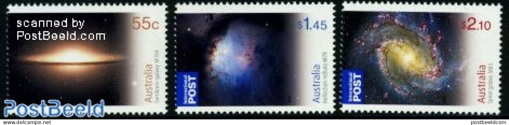Australia 2009 Astronomy 3v, Mint NH, Science - Astronomy - Nuevos