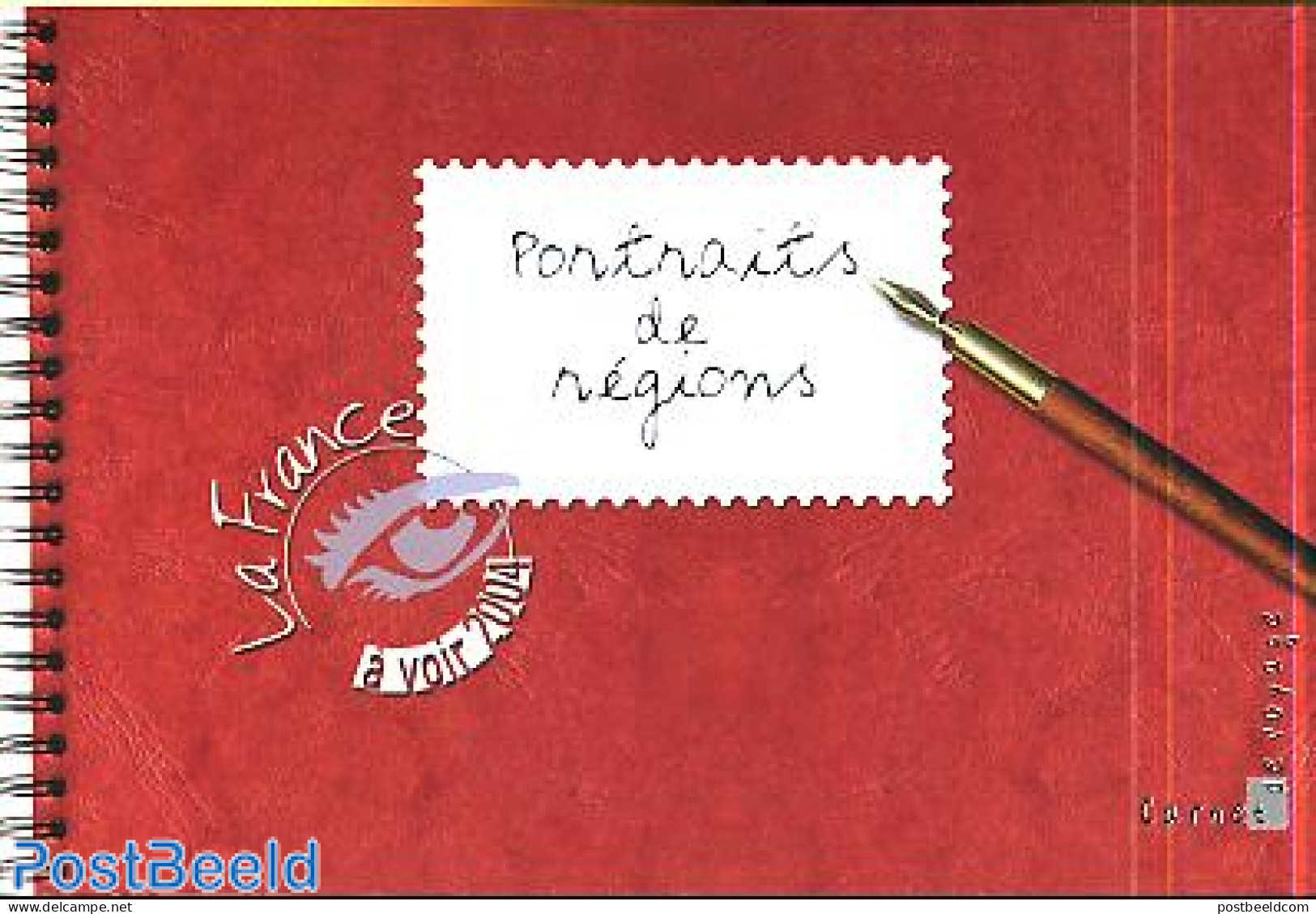 France 2004 Regions (IV) Prestige Booklet (red), Mint NH, Various - Stamp Booklets - Lighthouses & Safety At Sea - Mil.. - Unused Stamps