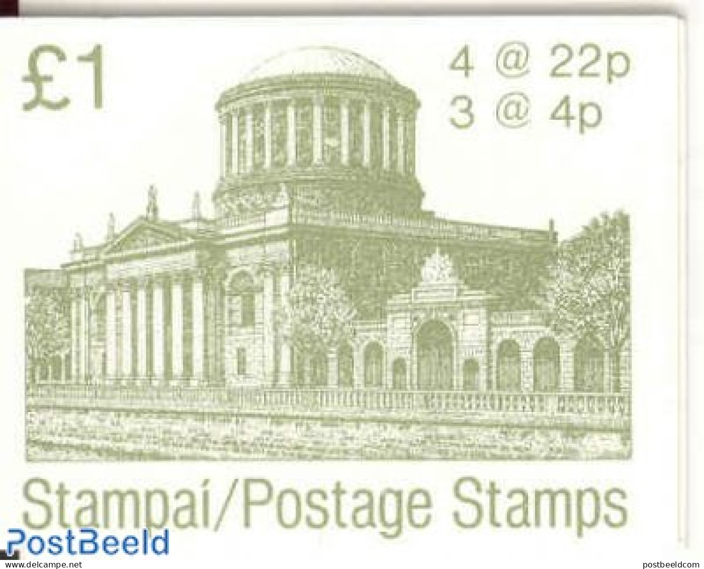 Ireland 1983 Architecture Booklet, Mint NH, Stamp Booklets - Ongebruikt