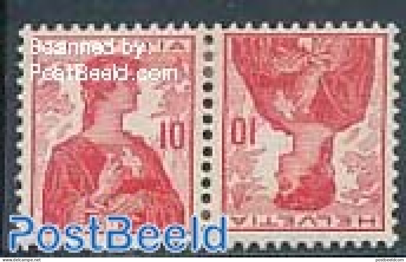 Switzerland 1909 Definitive 1v, Tete Beche Pair, Mint NH - Nuovi