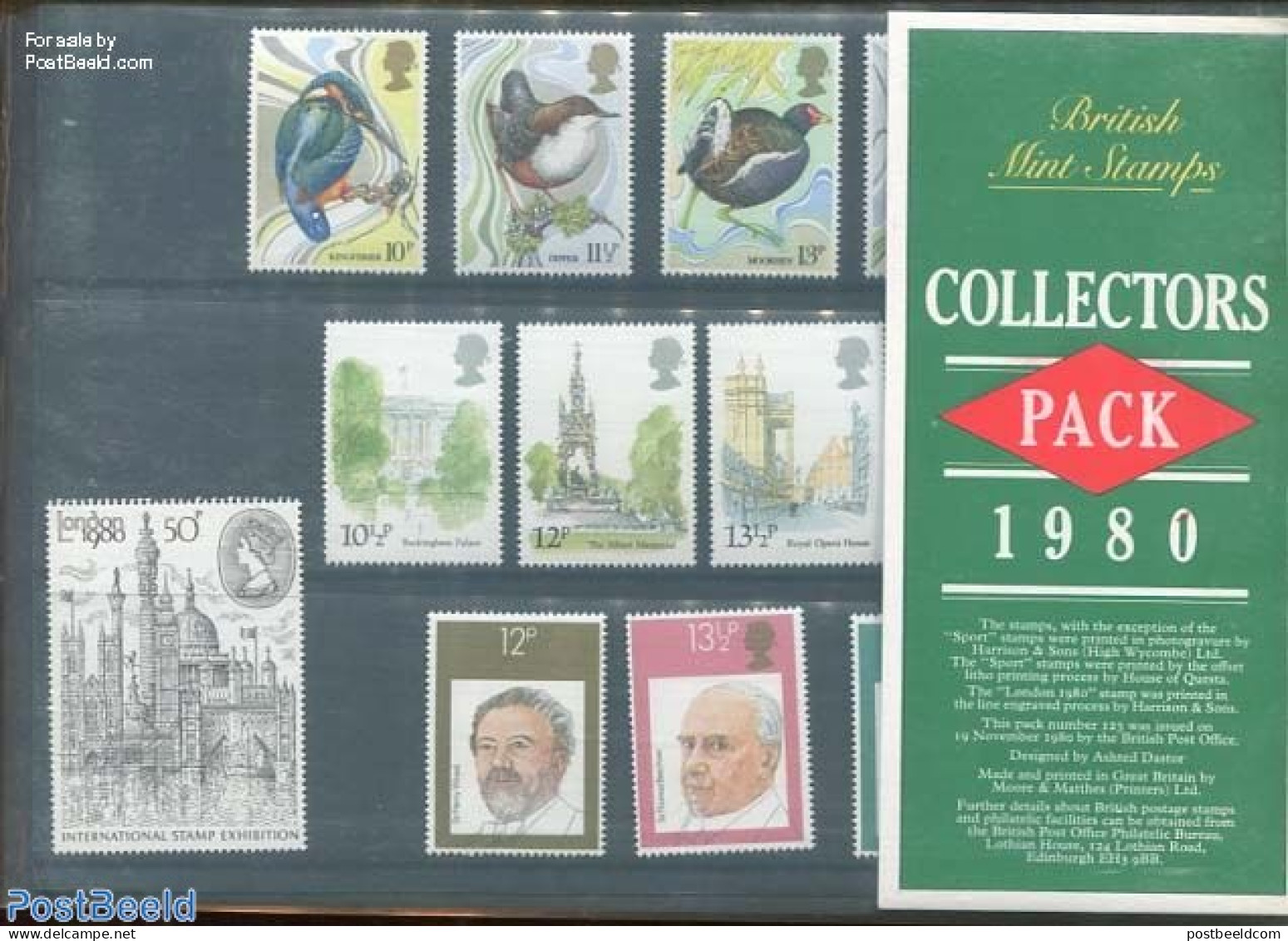 Great Britain 1980 Collectors Pack 1980, Mint NH - Neufs