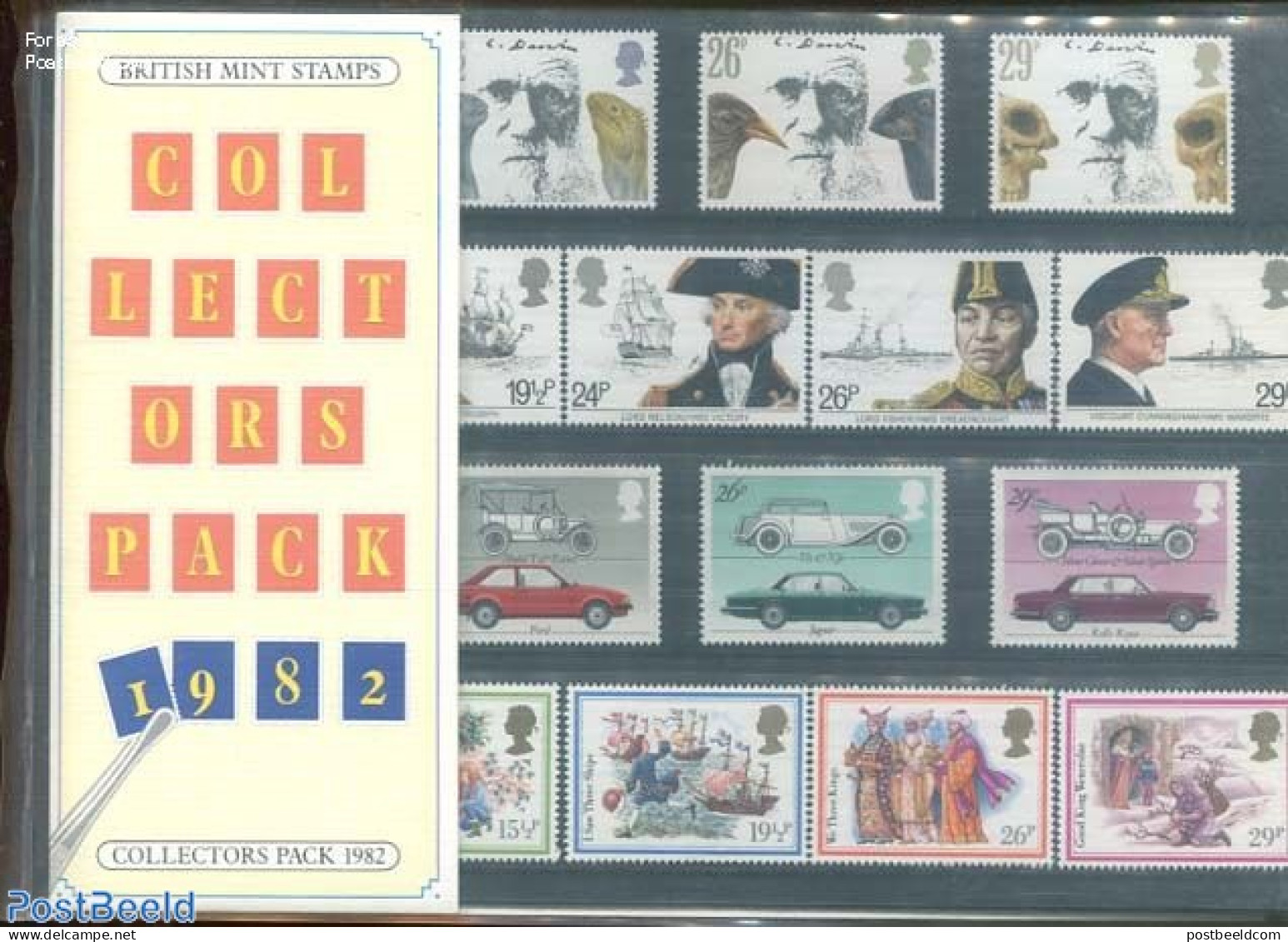 Great Britain 1982 Collectors Pack 1982, Mint NH - Ongebruikt