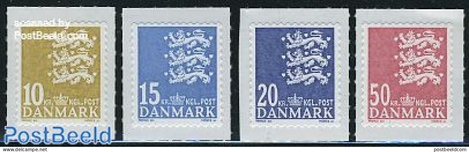 Denmark 2010 Definitives 4v S-a, Mint NH, History - Coat Of Arms - Unused Stamps