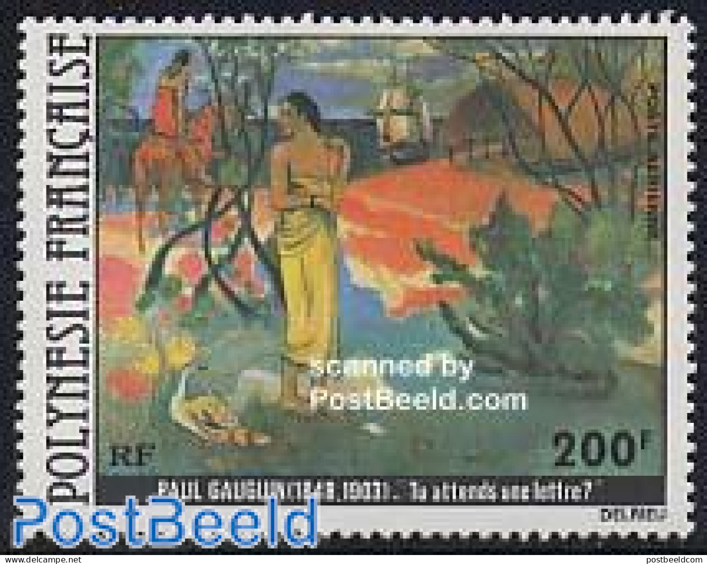 French Polynesia 1979 Paul Gaugin 1v, Mint NH, Art - Modern Art (1850-present) - Paintings - Paul Gauguin - Ongebruikt