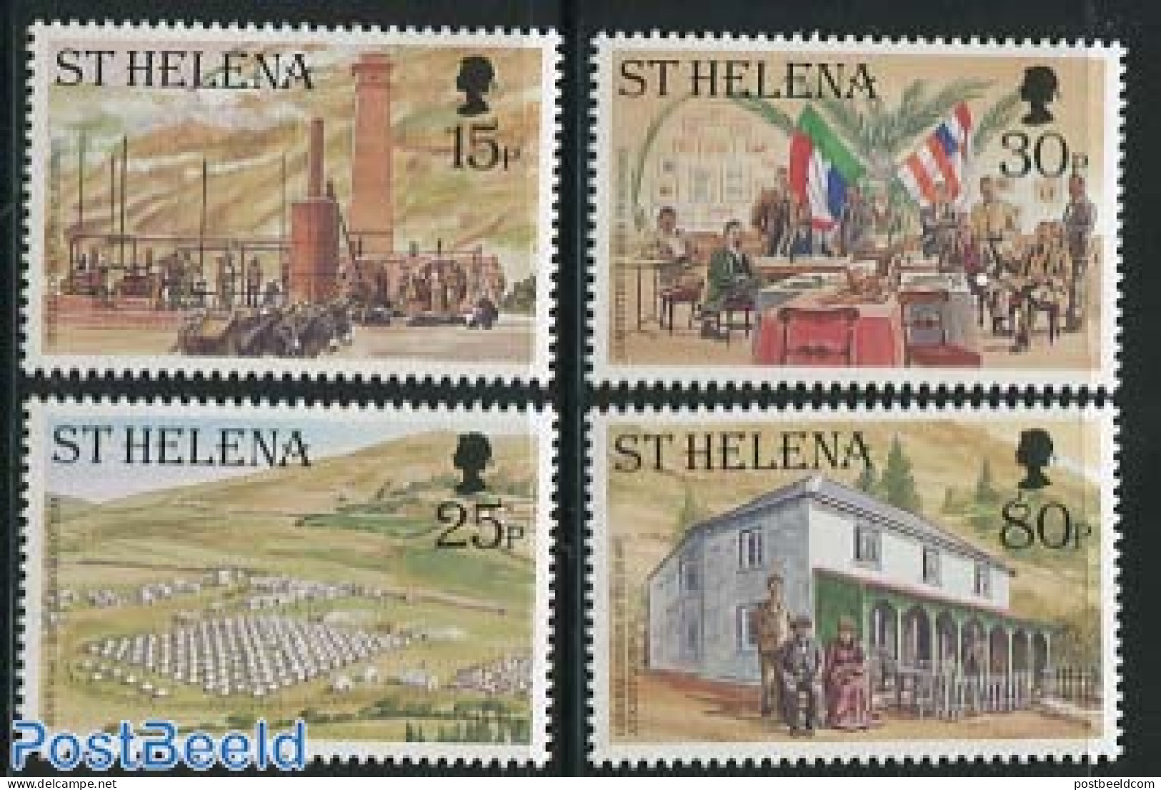 Saint Helena 2000 Boer Prisoners 4v, Mint NH, History - History - Saint Helena Island