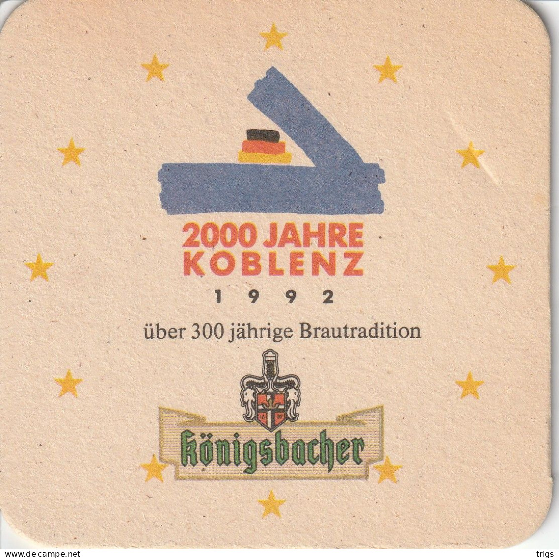 Königsbacher - Bierdeckel