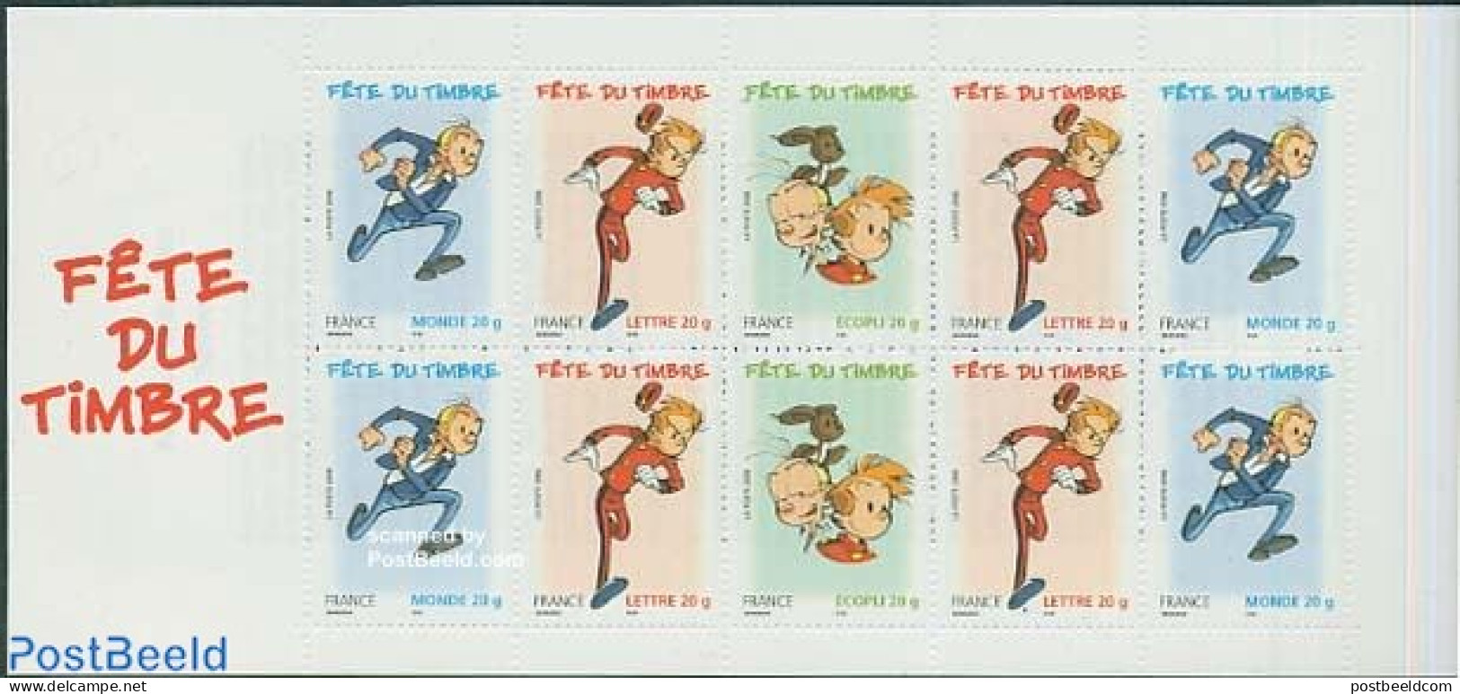 France 2006 Spirou Booklet, Mint NH, Stamp Booklets - Art - Comics (except Disney) - Nuevos