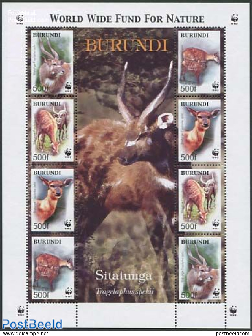 Burundi 2004 WWF, M/s (with 2 Sets), Mint NH, Nature - Animals (others & Mixed) - World Wildlife Fund (WWF) - Andere & Zonder Classificatie