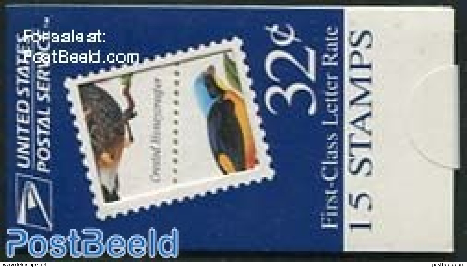 United States Of America 1998 Birds Booklet, Mint NH, Nature - Birds - Stamp Booklets - Nuevos