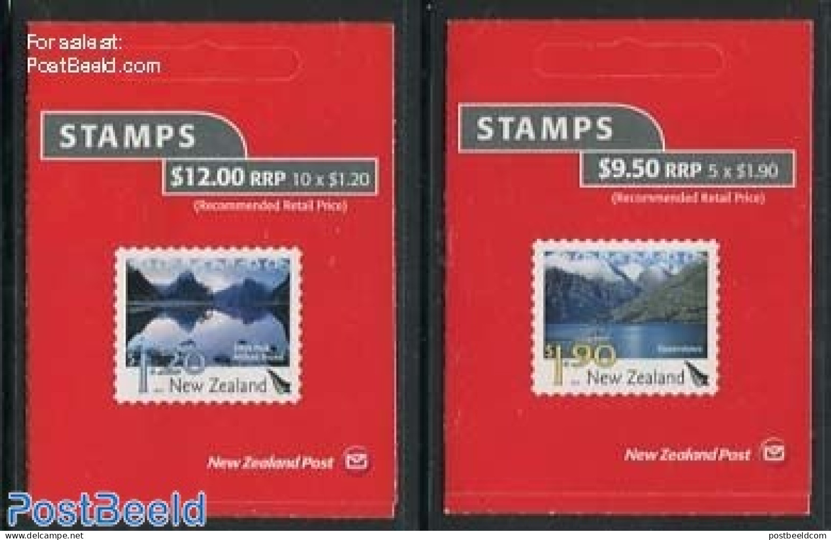New Zealand 2010 Definitives 2 Booklets, Mint NH, Sport - Transport - Mountains & Mountain Climbing - Stamp Booklets -.. - Ongebruikt
