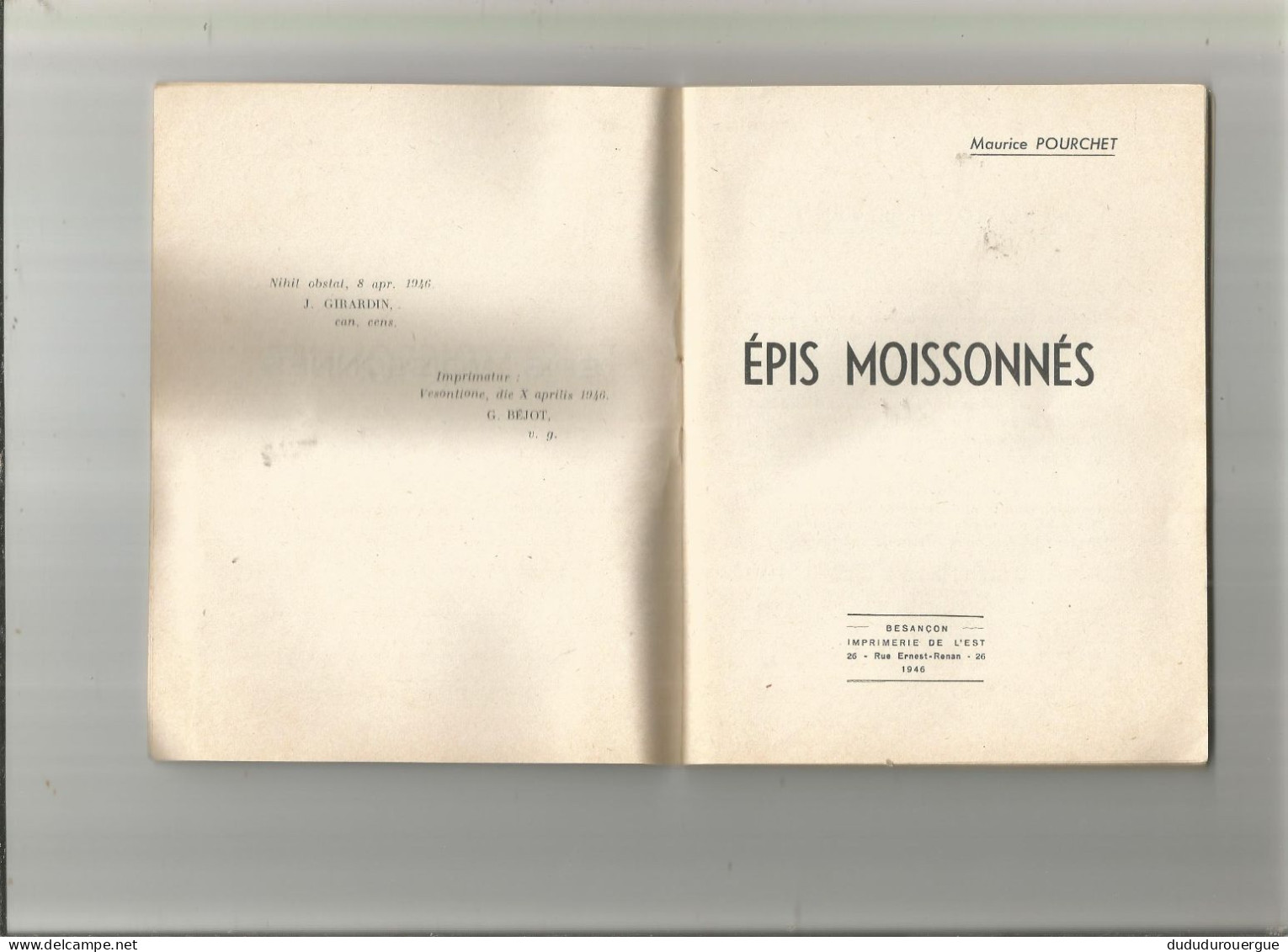 BELFORT , 2 ° GUERRE MONDIALE , SCOUTISME ET RESISTANCE : EPIS MOISSONNES - 1939-45