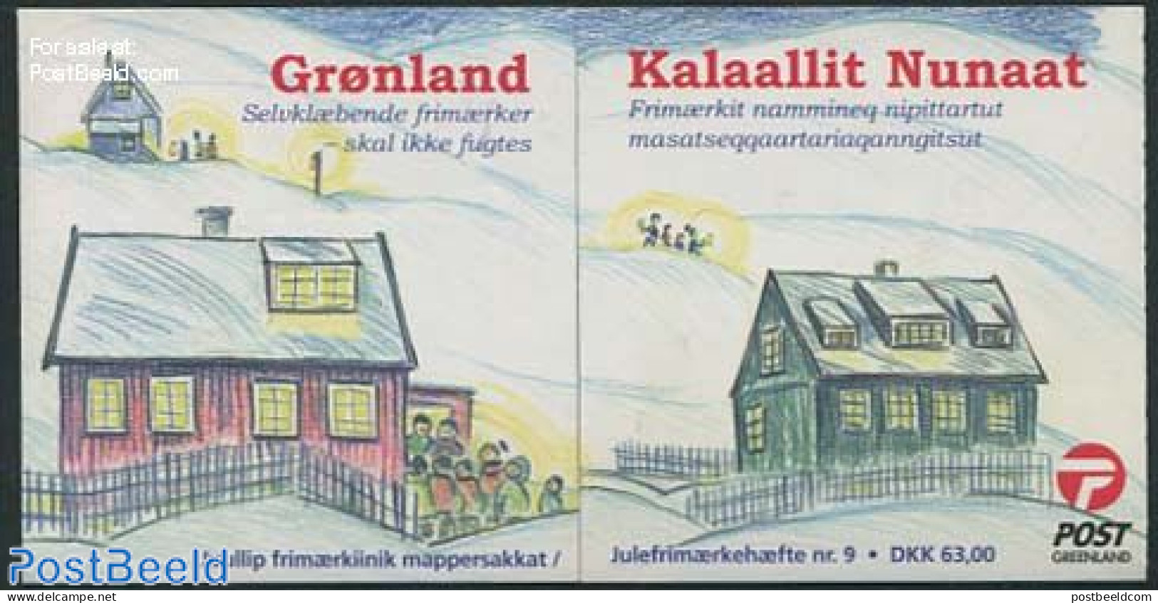 Greenland 2004 Christmas Booklet S-a, Mint NH, Religion - Christmas - Stamp Booklets - Neufs
