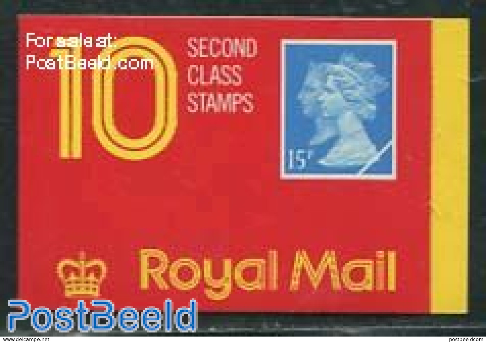 Great Britain 1990 Definitives Booklet, 10x15p, Questa, Mint NH, Stamp Booklets - Nuevos