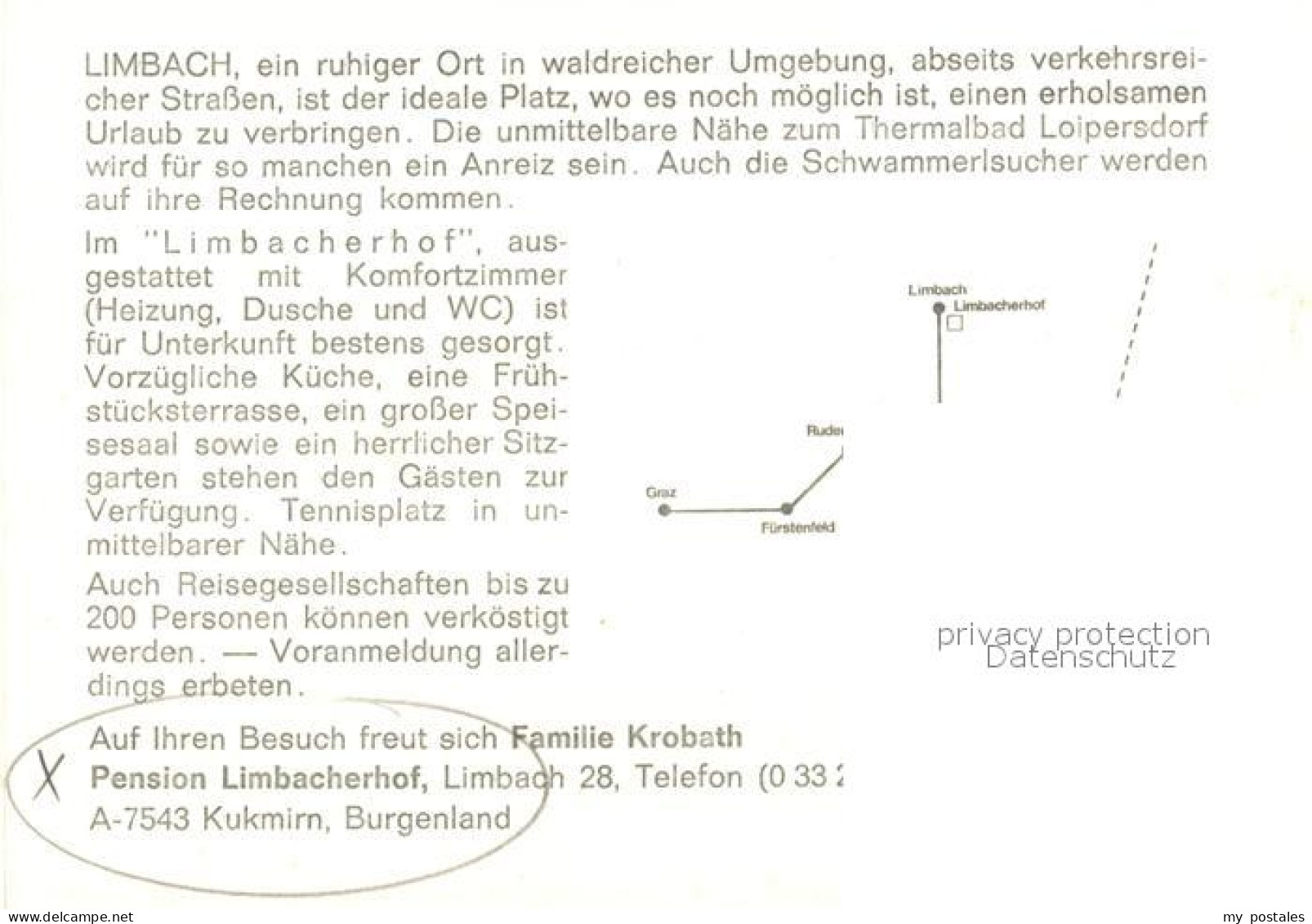 73588721 Limbach Kukmirn Panorama Mit Pension Limbacherhof  - Altri & Non Classificati