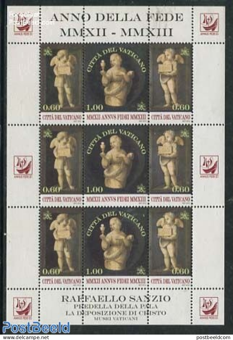 Vatican 2013 Year Of Faith M/s, Mint NH, Religion - Religion - Unused Stamps