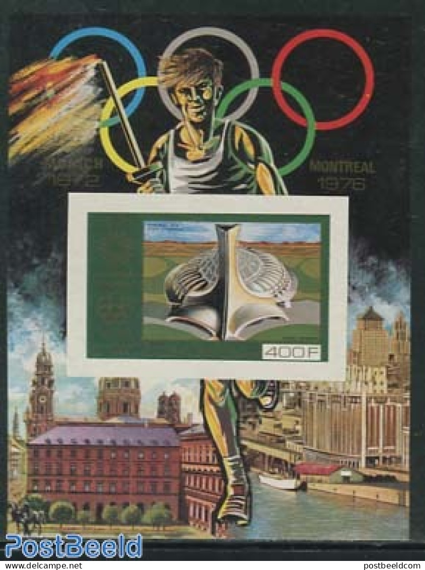 Comoros 1976 Olympic Games S/s, Imperforated, Mint NH, Sport - Olympic Games - Comores (1975-...)