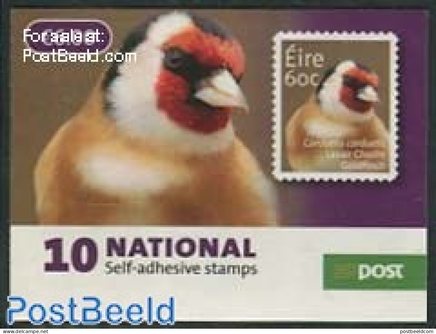 Ireland 2013 Definitive, Bird Booklet S-a, Mint NH - Neufs