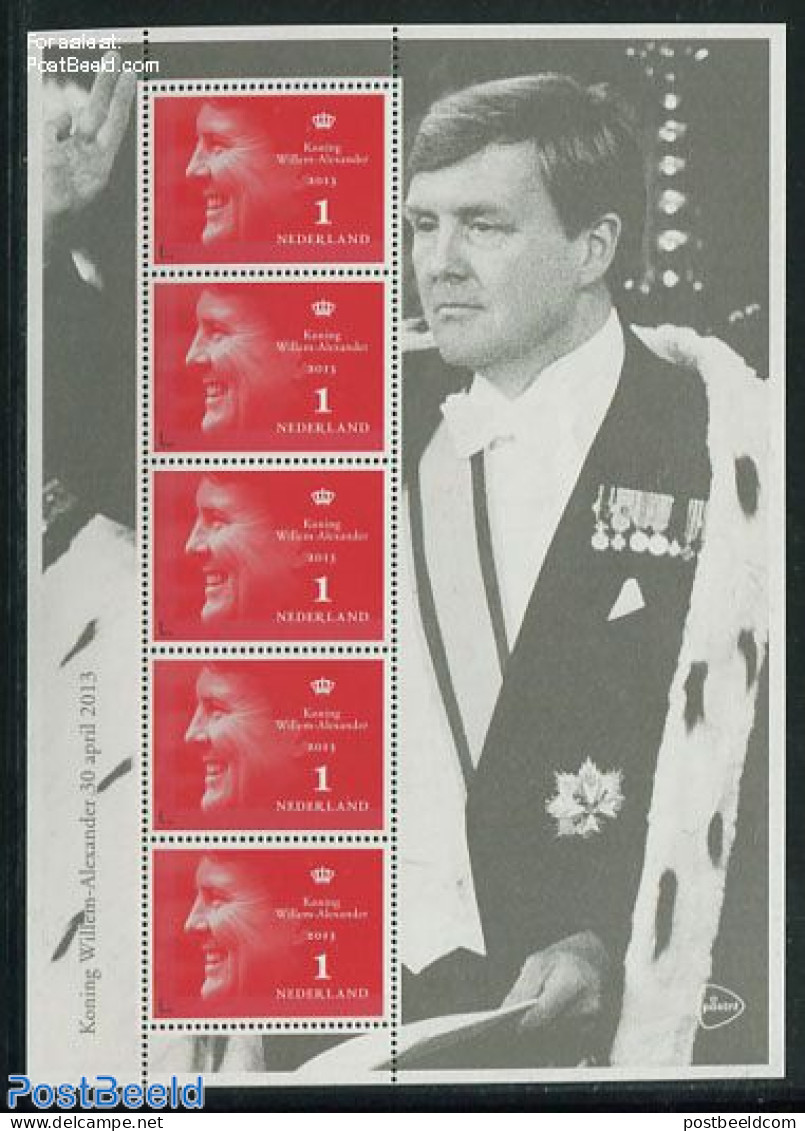 Netherlands 2013 King Willem Alexander M/s, Mint NH, History - Kings & Queens (Royalty) - Unused Stamps