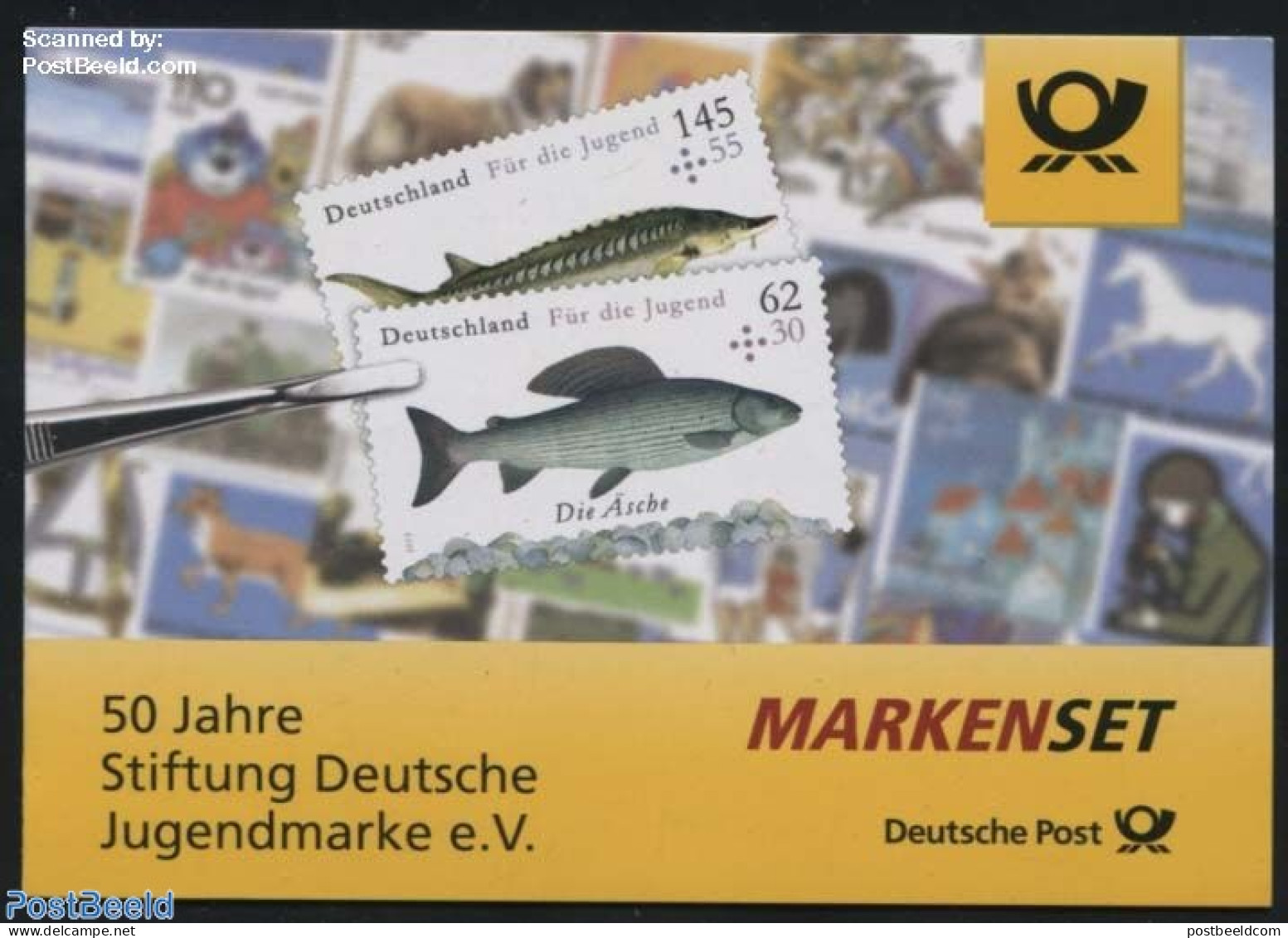 Germany, Federal Republic 2015 Welfare Stamps, Fish Booklet, Mint NH, Nature - Fish - Stamp Booklets - Unused Stamps