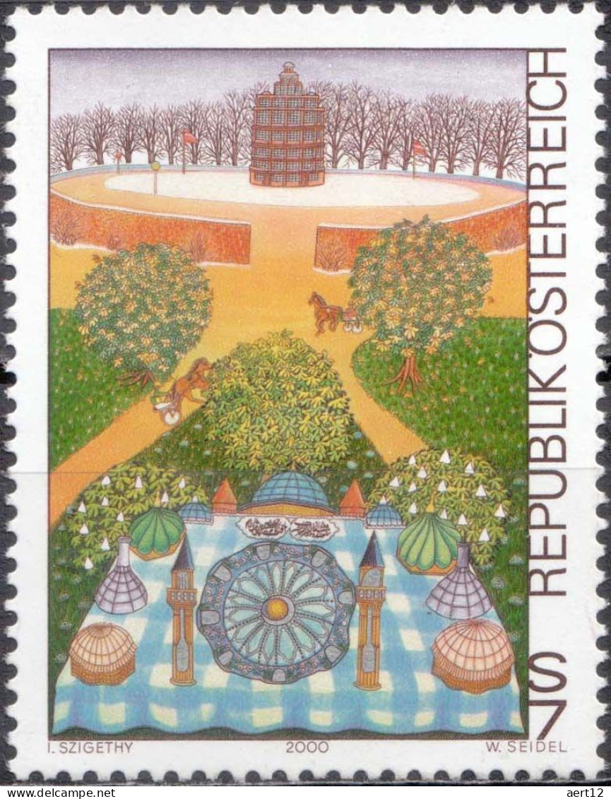 2000, Austria, Ida Szigethy, Art, Painting, MNH(**), Mi: 2331 - Unused Stamps