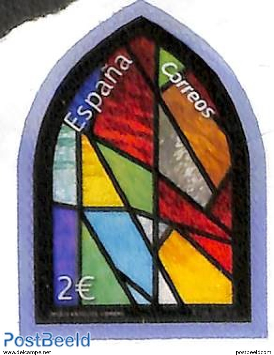 Spain 2018 Stained-Glass Artists 1v, Mint NH, Art - Stained Glass And Windows - Unused Stamps