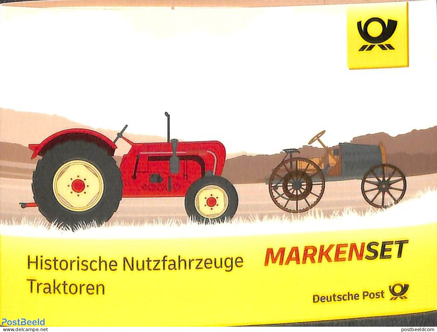 Germany, Federal Republic 2021 Youth, Tractors Booklet, Mint NH, Various - Agriculture - Nuovi