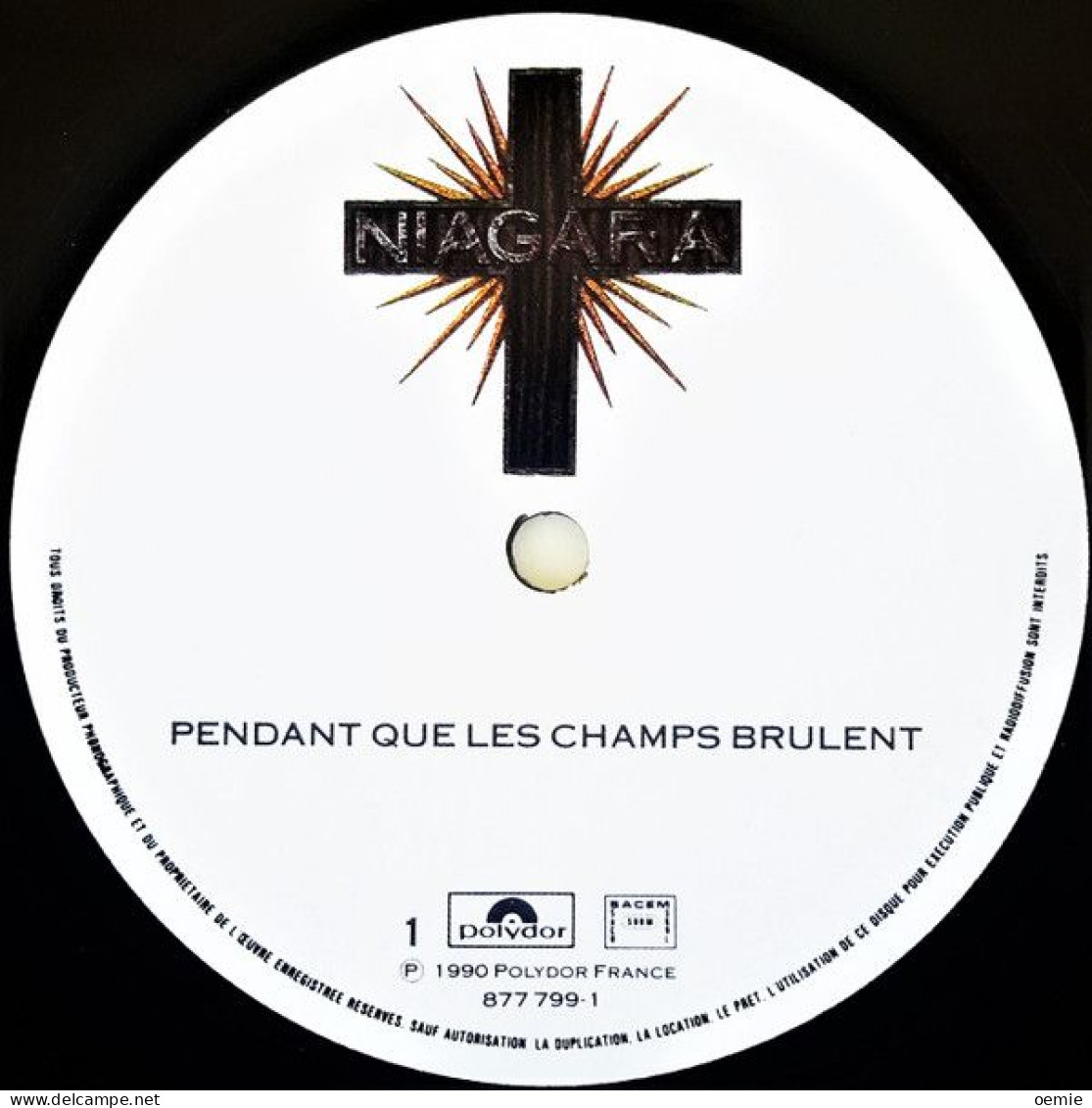 NIAGARA   PENDANT QUE LES CHAMPS BRULENT - 45 T - Maxi-Single