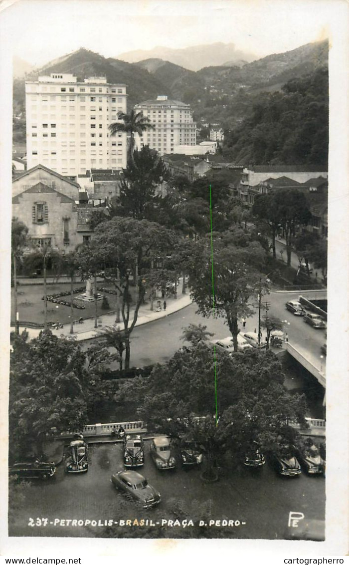 Brazil Petropolis Praca D. Pedro Aerial View - Other & Unclassified